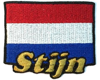 Flag of the Netherlands Custom Personalized Iron-on Patch
