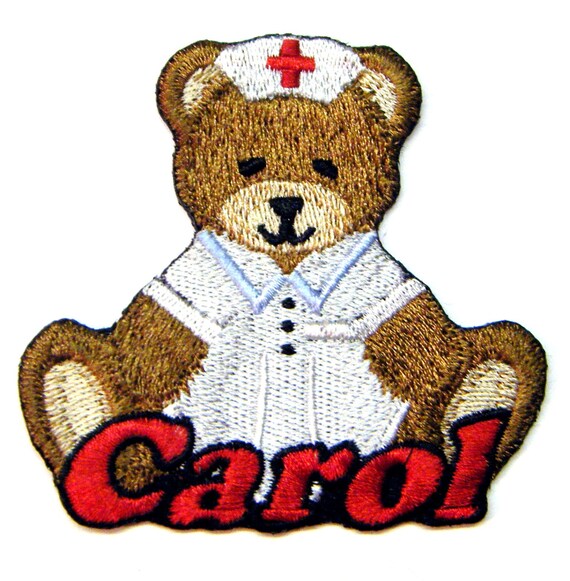 personalized nurse teddy bear