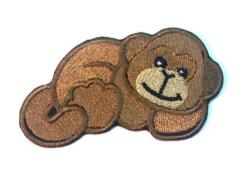 Monkey Iron on Patch No Name