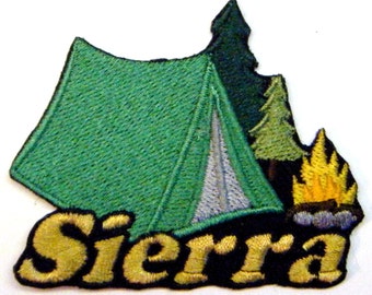 Camping Custom Personalized Iron-on Patch