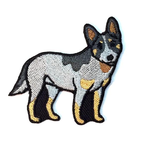 Australian Cattle Dog Iron on Patch No Name