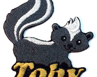 Skunk Custom Personalized Iron-on Patch