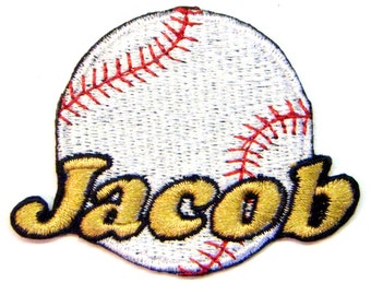 Baseball Custom Personalized Iron-on Patch