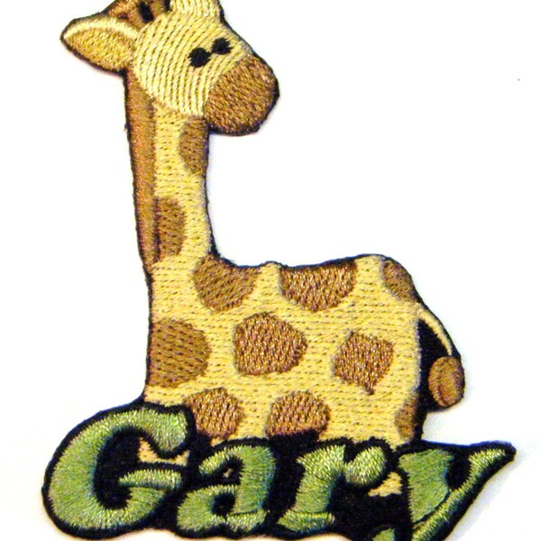 Iron on Giraffe Etsy