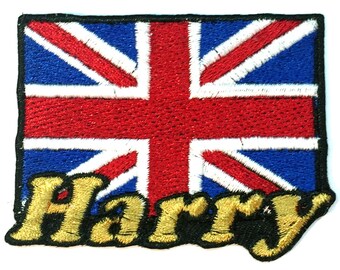 Flagge des Vereinigten Königreichs Personalisiertes Bügelbild