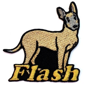 Belgian Malinois Custom Personalized Iron-on Patch