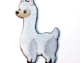 Llama Iron on Patch No Name