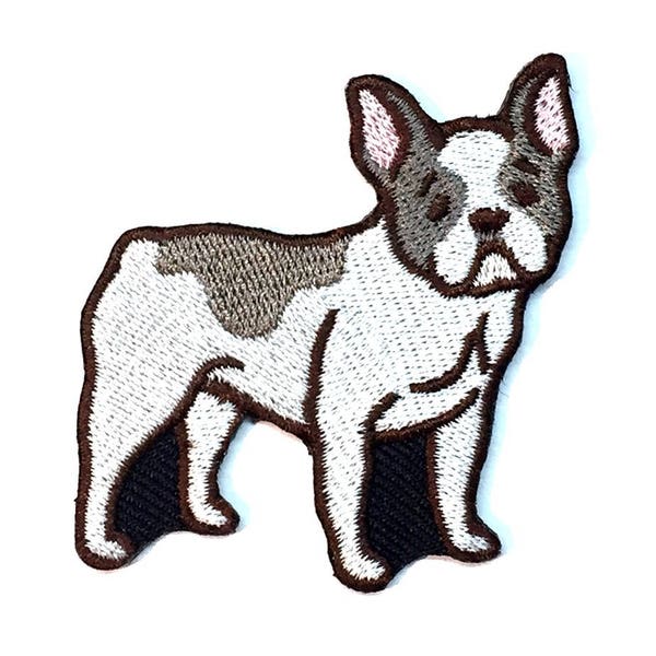 French Bulldog Iron on Patch No Name