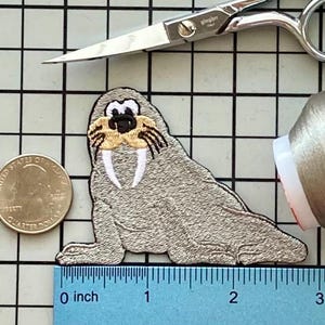 Walrus Patch Iron on No Name