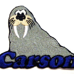 Walrus Custom Personalized Iron-on Patch