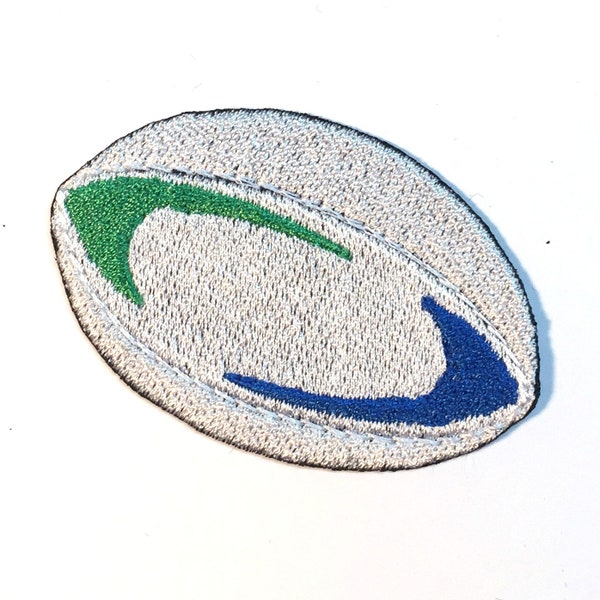 Rugby Iron on Patch No Name