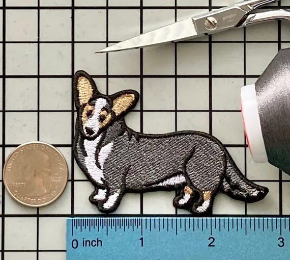 Cardigan Welsh Corgi Dog Patch Iron on No Name