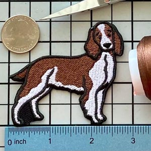 Parche termoadhesivo de perro Springer Spaniel Galés sin nombre