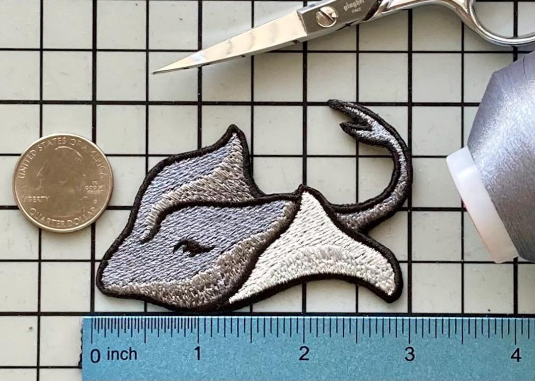 Stingray Patch Iron on No Name UK