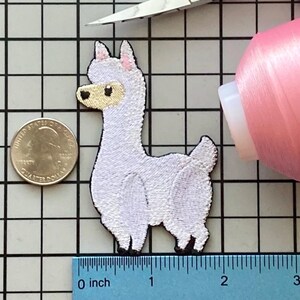 Llama Patch Iron on No Name