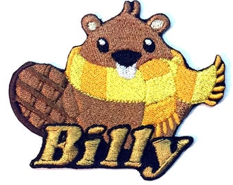 Beaver Custom Personalized Iron-on Patch