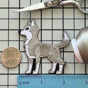 Wolf Patch Iron on No Name