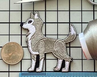 Wolf Aufnäher zum aufbügeln No Name