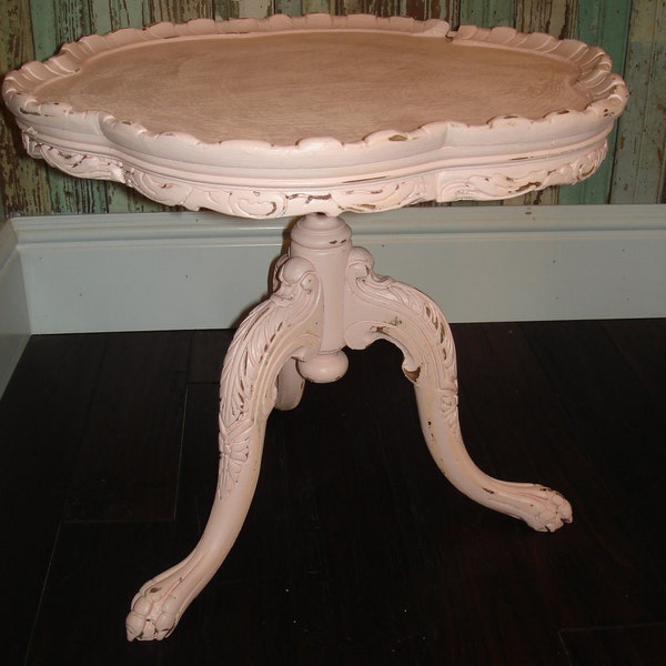 Vintage Distressed Side Table