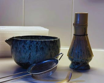 6Pcs Japanese Authentic Matcha Gift Set Healthy Matcha Bowl Whisk Tea Making Tools For Tea Lovers