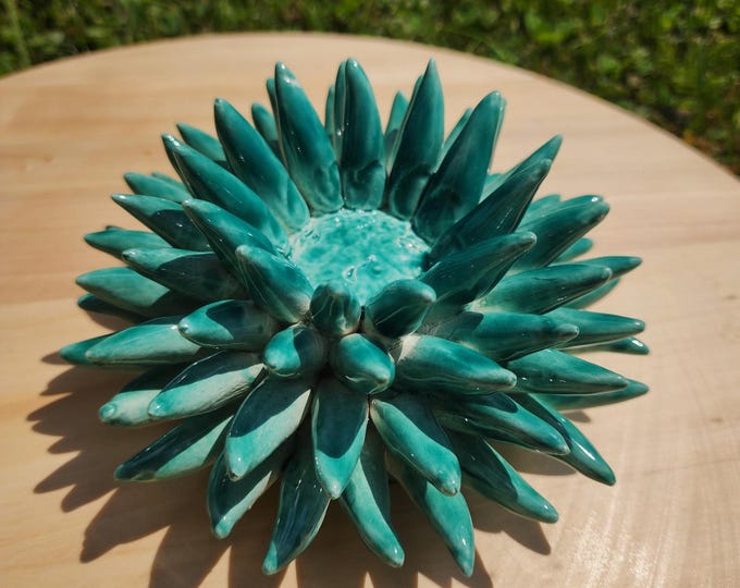 Featured listing image: Thyra | Handmade Ceramic Sculpture | Heart of the Abyss | Handmade Ceramic Sculpture