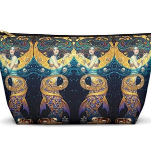 Mermaid Accessory Pouch, fantasy Makeup Bag, Travel Organizer, Unique Gift for Sea Lovers, Artistic Storage Solution, toiletry bag,