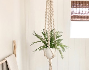 Fleetwood XL Macrame Plant Hanger Boho