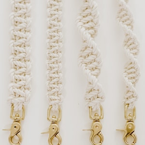 Neutral Macrame Dog Leash image 8