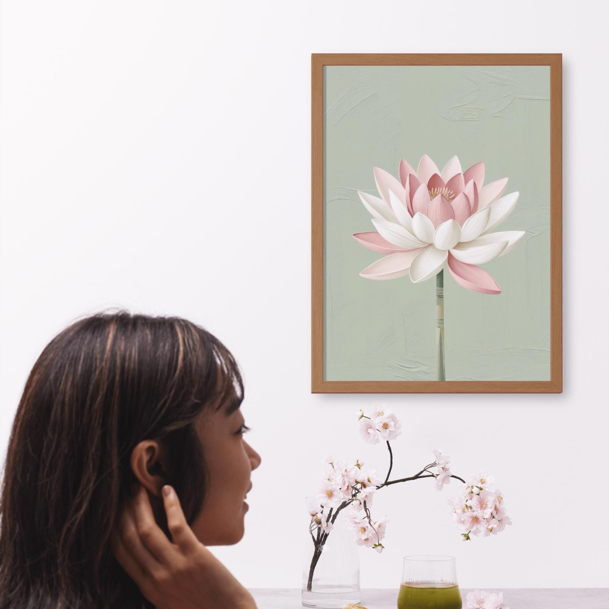 Lotus Flower Art Print Set – Zen Boho Decor (digital Download) - Etsy