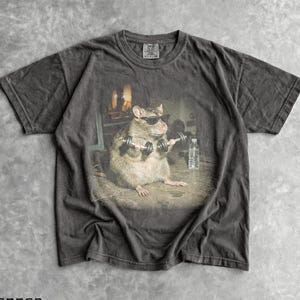 Camiseta Gym Rat de los 90 - Camiseta gráfica unisex para hombre y mujer - Camiseta vintage con estampado de bomba - Camiseta para amantes del gimnasio - Camiseta divertida con meme de levantamiento de pesas