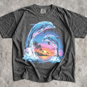 Dolphin T Shirt - Etsy
