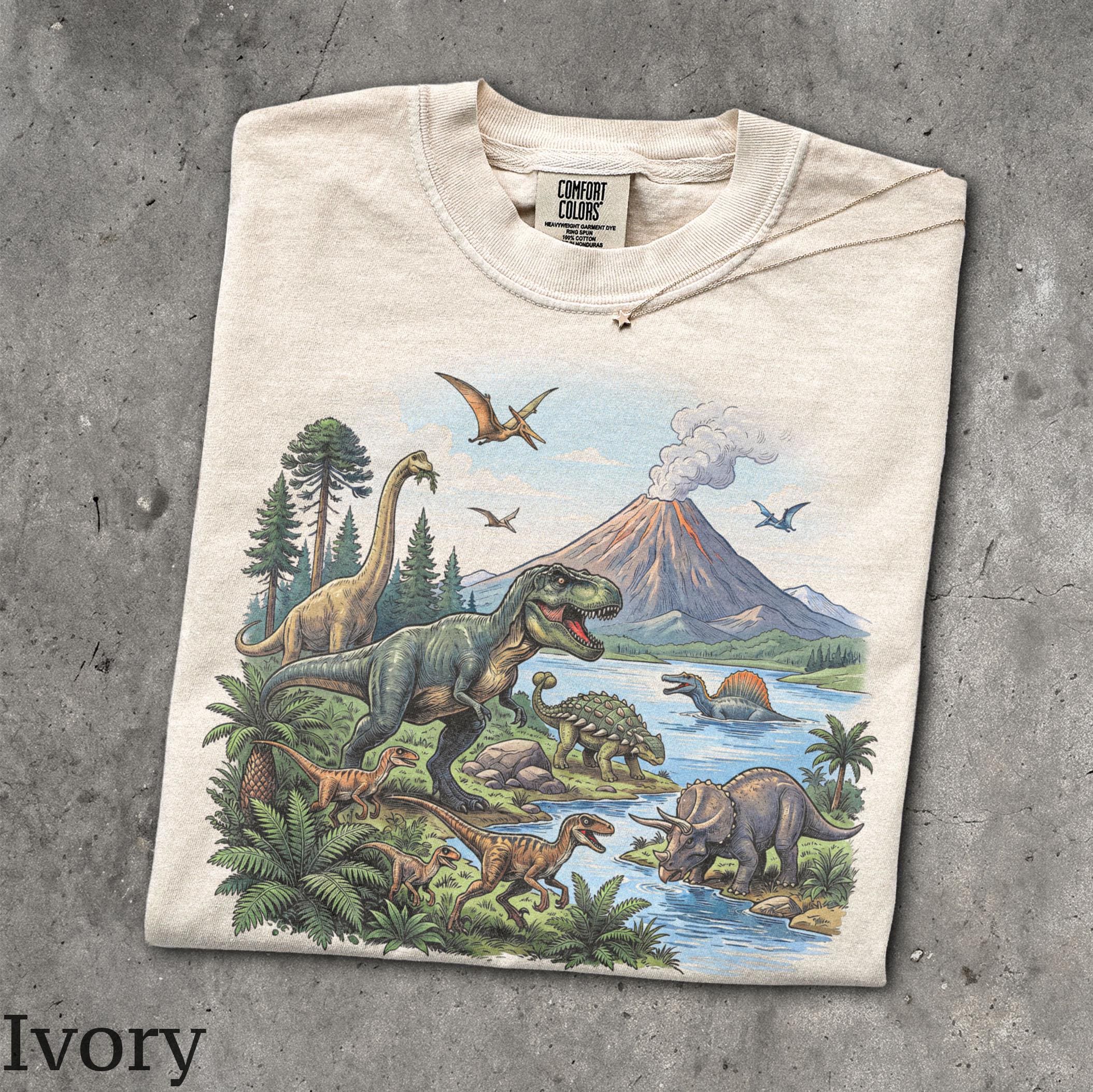 T Rex Shirt Vintage - Etsy