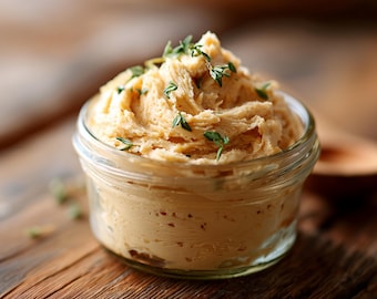 Beste recept voor gebruinde boter, opgeklopt met gekonfijte knoflook | Gourmetboter | Hartige spread | E-boek | Downloaden