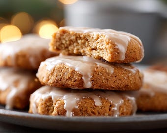 MEILLEURE RECETTE de biscuits au miel façon lebkuchen | tendres biscuits de Noël allemands épicés | Pâtisserie des Fêtes | Ebook | Télécharger