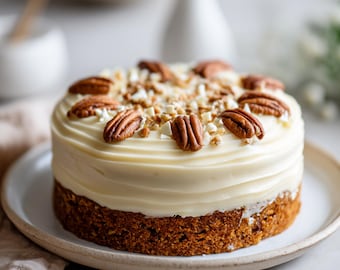 LA MEJOR RECETA de pastel de zanahoria con glaseado de queso crema y naranja / Pastel de Pascua húmedo y especiado / Libro electrónico / Descargar