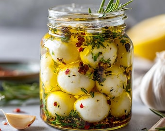 BEST RECIPE for Marinated Mini Mozzarella | Side Dish Idea | Easy Party Snack | Ebook | Download