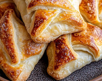 Meilleure recette de poches de pommes dans une pâte feuilletée | Recette facile de chaussons aux pommes | Mini-tarte aux pommes | Dessert d'automne | Ebook | Télécharger