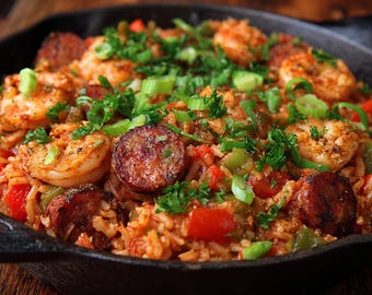 BEST RECIPE for Classic Jambalaya | One-Pot Louisiana Dish with Chicken Shrimp & Sausage | Easy Comfort Food | Ebook | Download