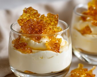 BEST RECIPE for Honeycomb Mousse | Golden Honey Mascarpone Dessert | Ebook | Download