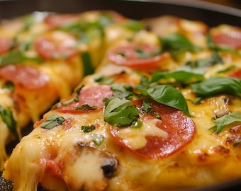 Best Recipe for Homemade Skillet Pizza – Ready in Just 15 Minutes! | Easy Recipe | Quick Pan Pizza Recipes | Ebook | Download