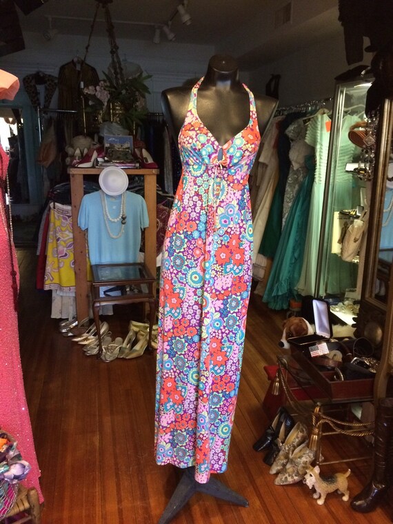 Long Halter dress