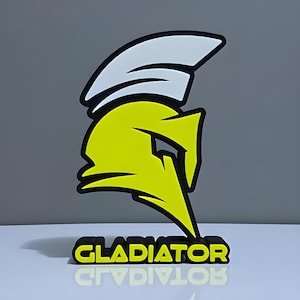 Gladiator Spartan Warrior Statue – 3D Printable STL File for Home Decor, Miniature Figure, Ancient Roman Spartan Model