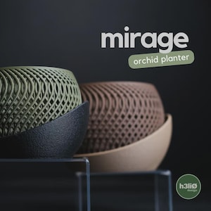 h3li0 mirage orchid planter
