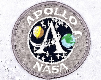 Vintage Apollo Space Program Patch 90s NASA Astronaut 3"