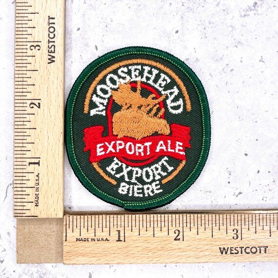 Vintage Moosehead Beer Patch • Export Ale Biere L… - image 3