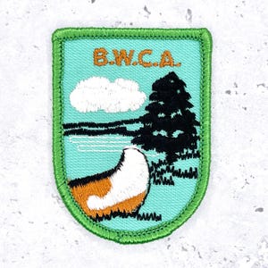 Naszywka Vintage BWCA • Boundary Waters Minnesota Canoe Area Wilderness • Do naprasowania