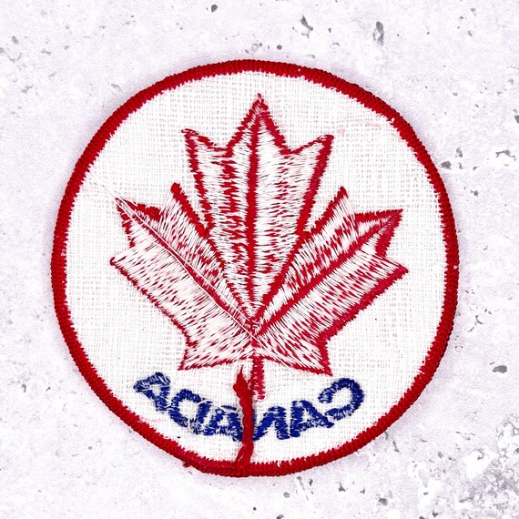 Vintage Canada Maple Leaf Patch • Circular Travel… - image 2