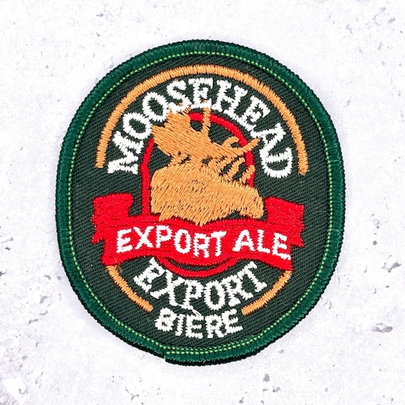 Vintage Moosehead Beer Patch • Export Ale Biere L… - image 1