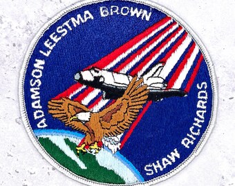 Vintage NASA STS-28-patch • Spaceshuttle Columbia • Mission Crew-badge NOS