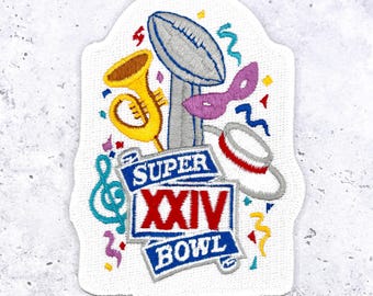 Vintage Super Bowl XXII Patch • 1988 NFL Washington Broncos 22